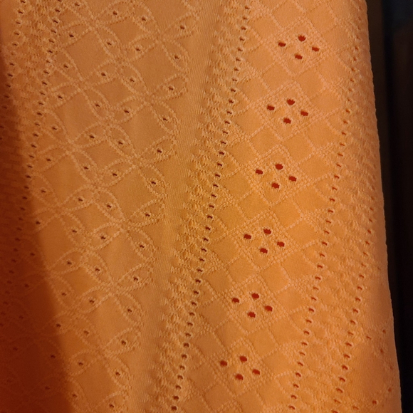 NWT Women's M wild fable sundress/beach lined dress, vibrant orange - Picture 10 of 11